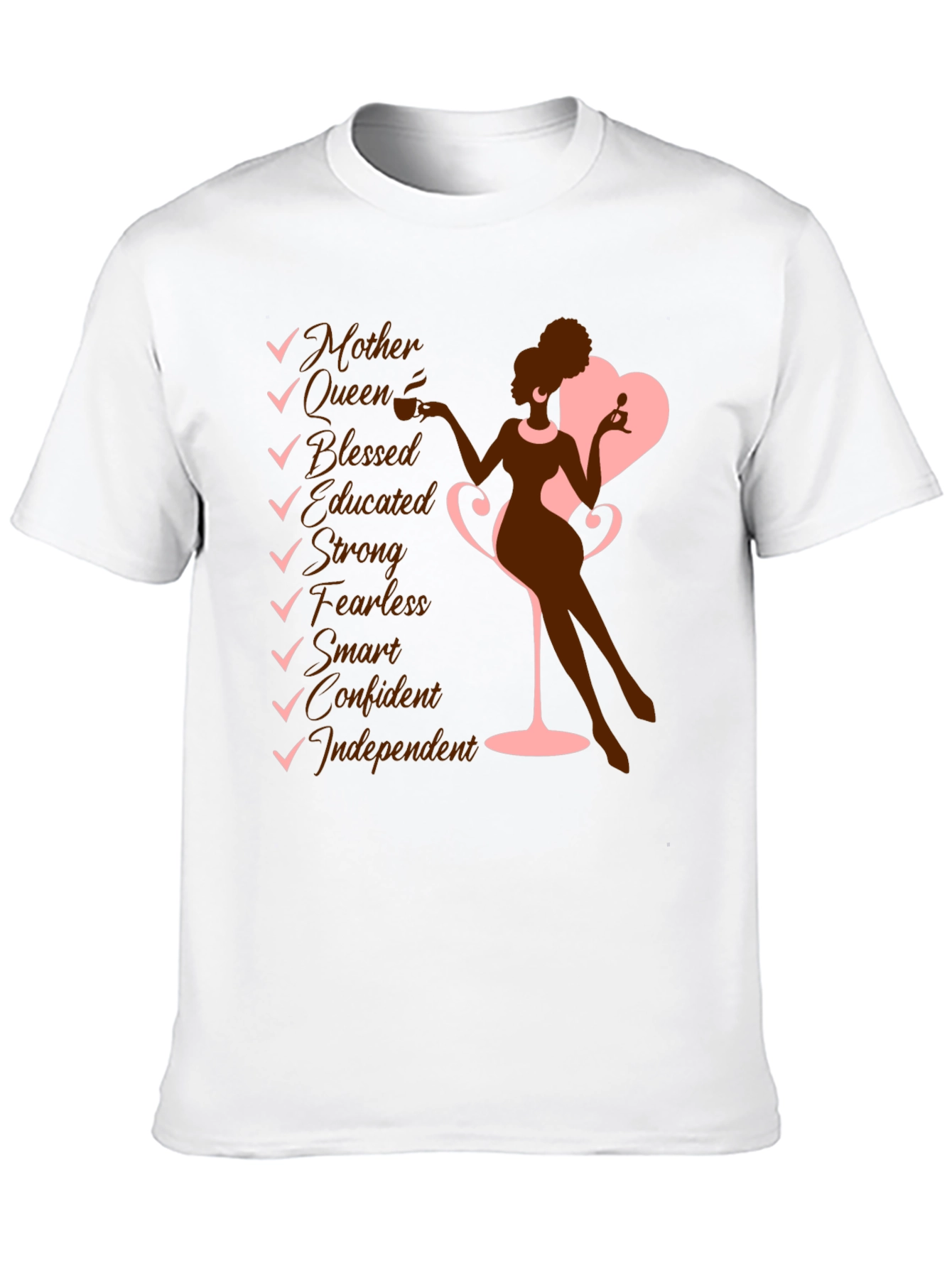 Empowered Woman Graphic Tee - Mother Queen Confident