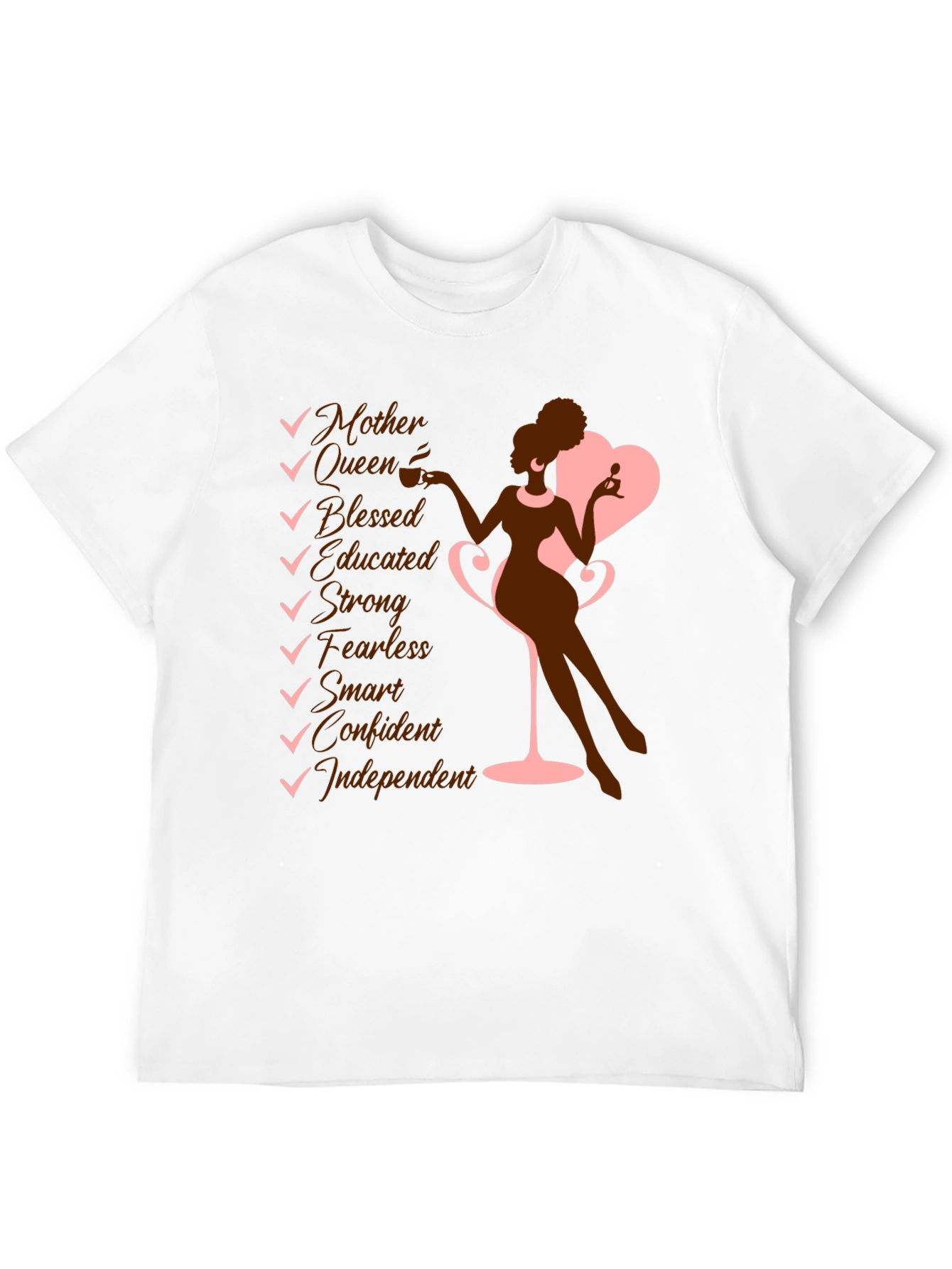 Empowered Woman Graphic Tee - Mother Queen Confident