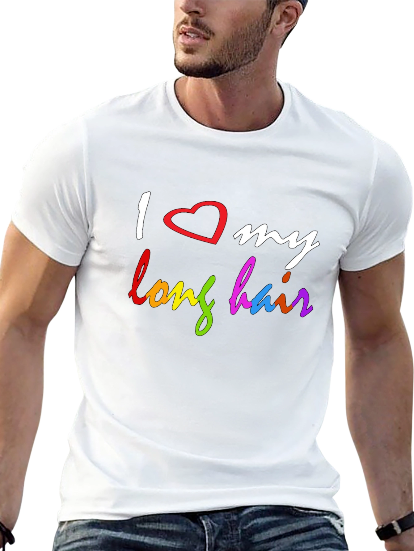 I Love My Long Hair T-Shirt