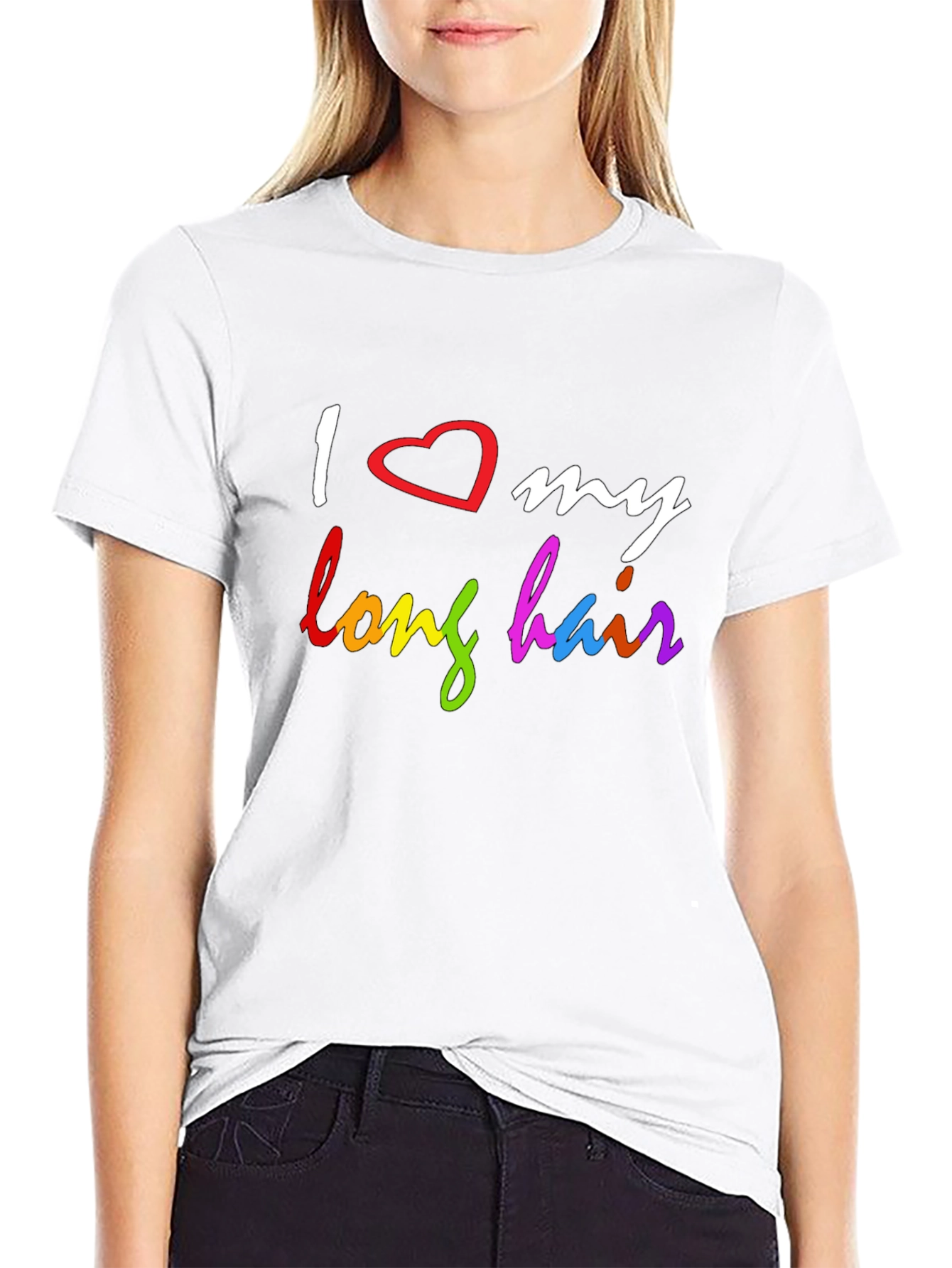 I Love My Long Hair T-Shirt