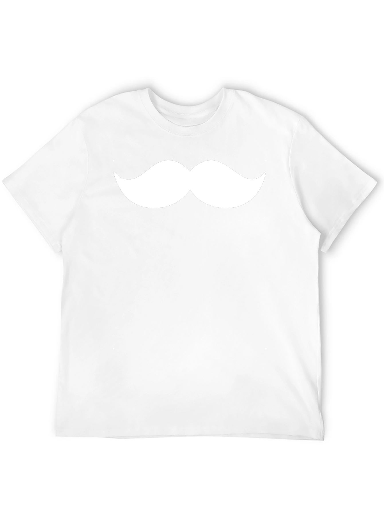 Mustache Graphic Tee - Classic Fun Design