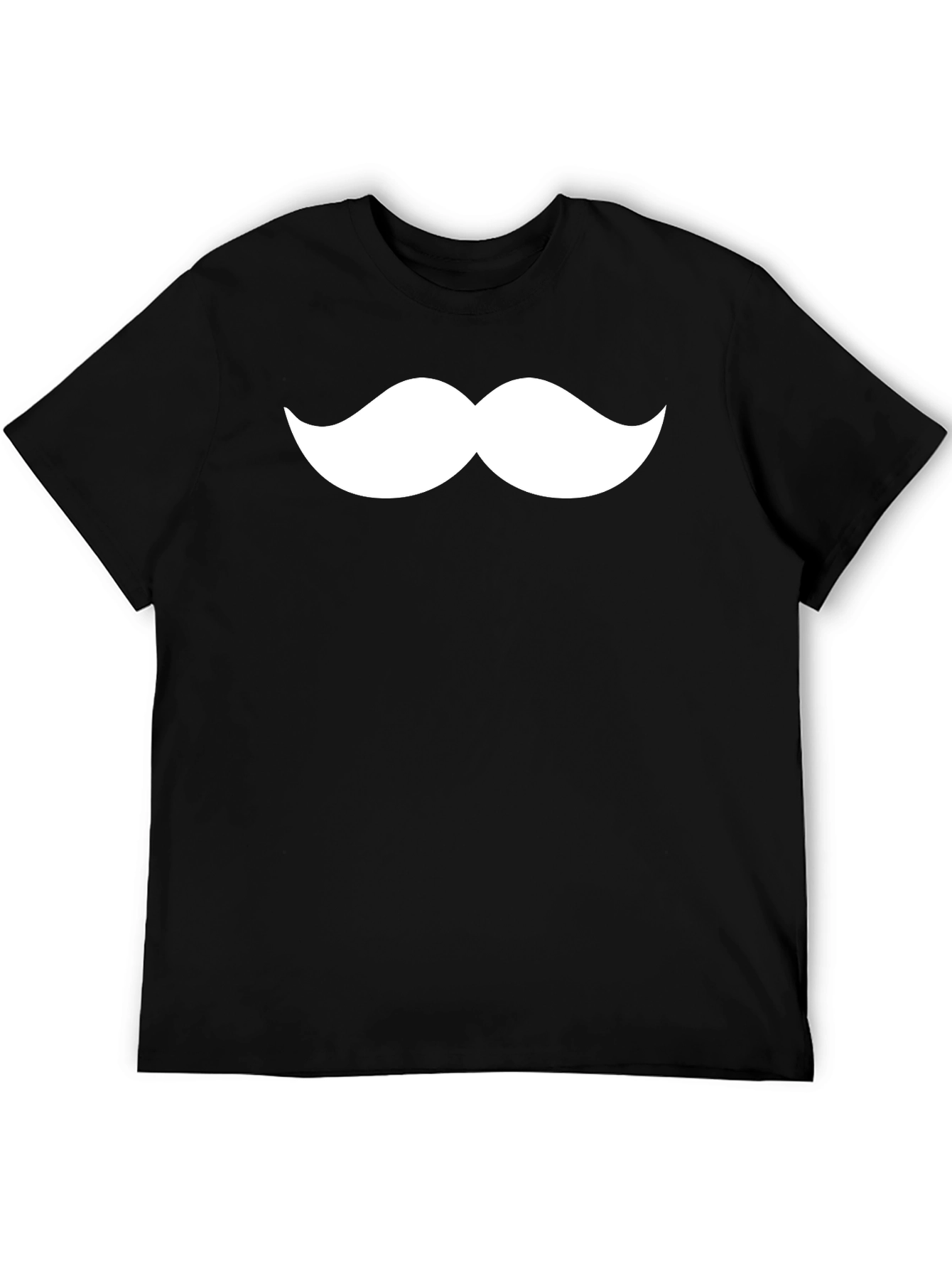 Mustache Graphic Tee - Classic Fun Design