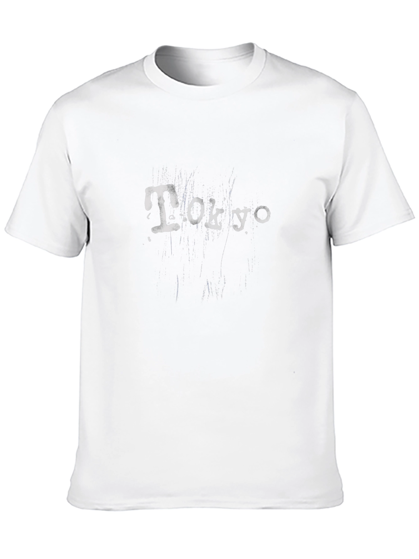 Tokyo Graphic Tee - Black Cotton Blend