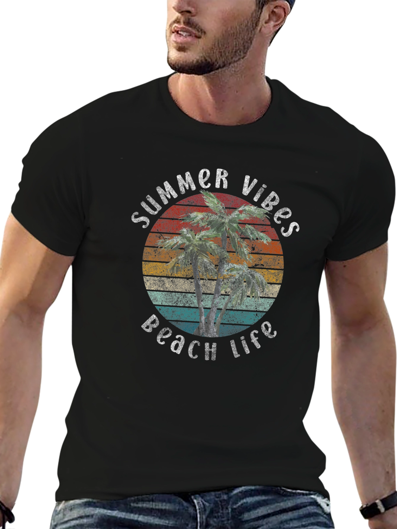 Summer Vibes Beach Life T-Shirt