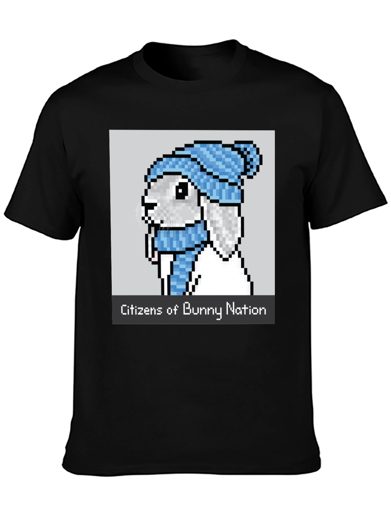 Citizens of Bunny Nation Black T-Shirt