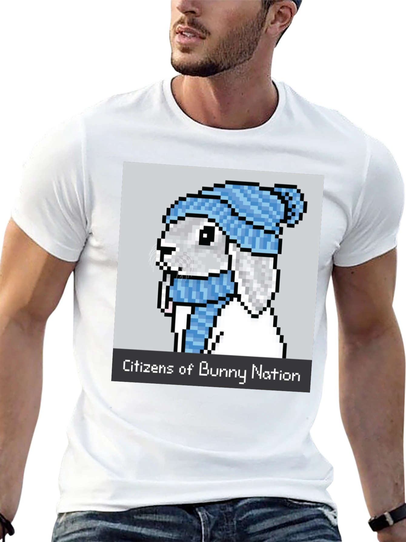Citizens of Bunny Nation Black T-Shirt