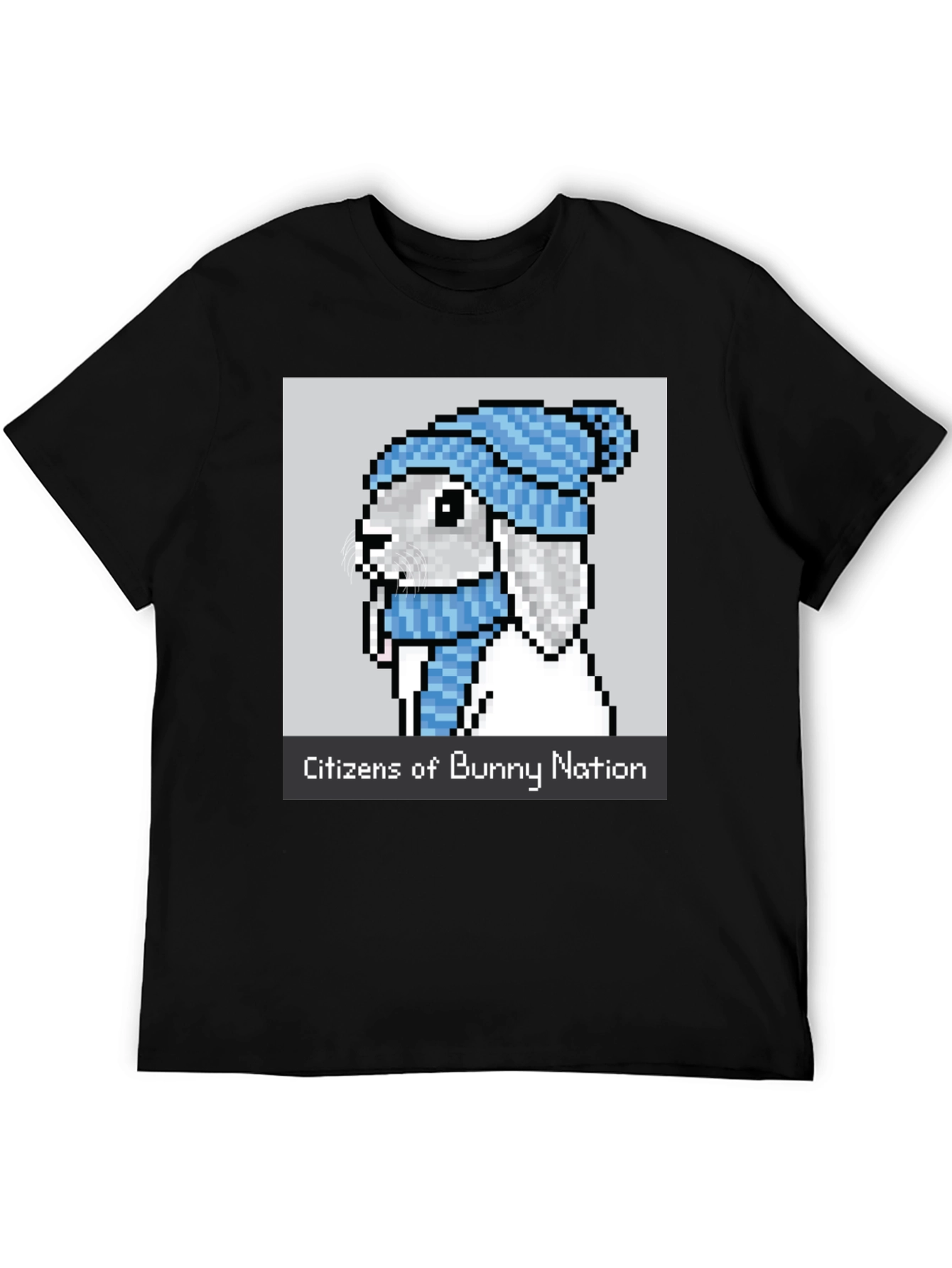 Citizens of Bunny Nation Black T-Shirt