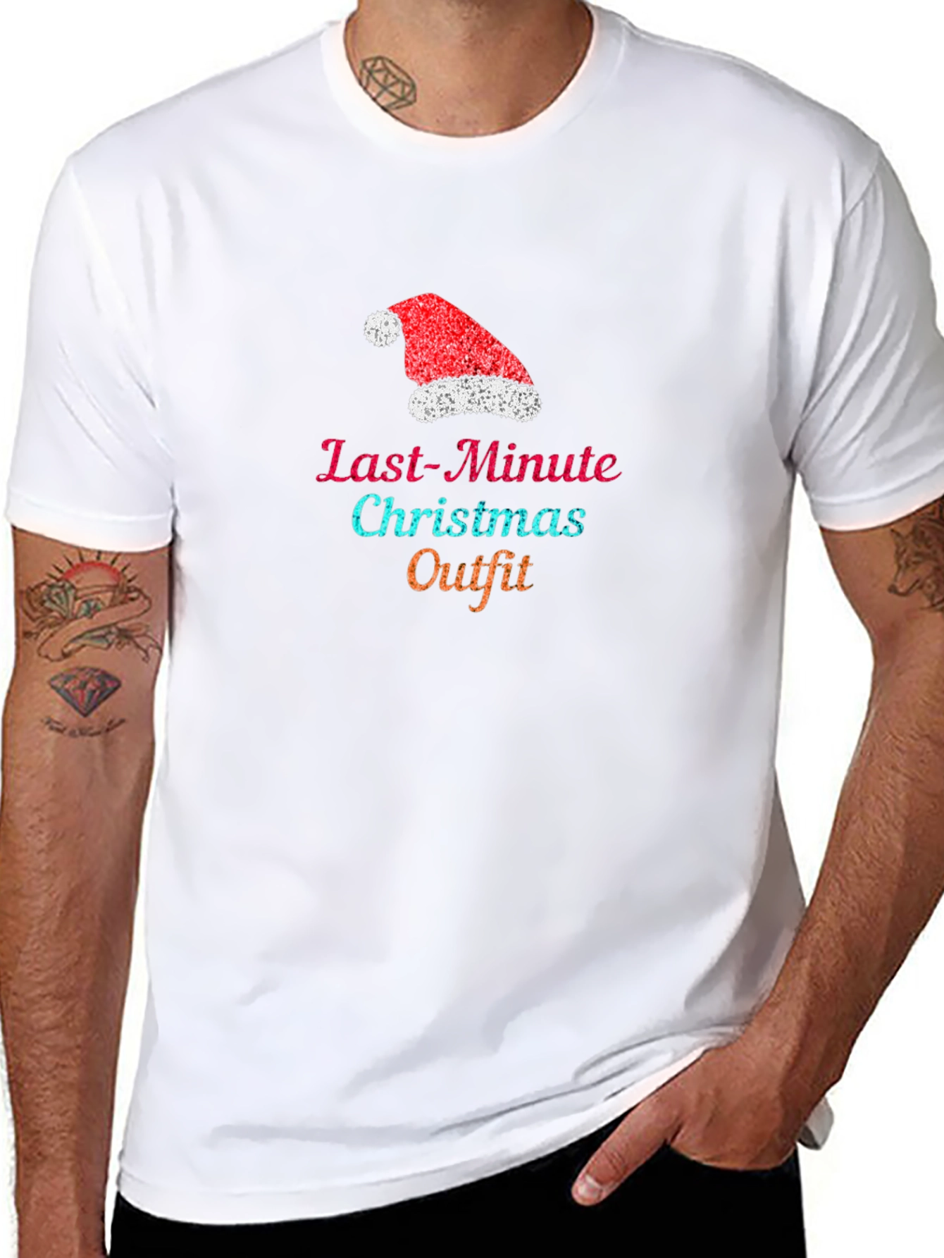 Last-Minute Christmas Outfit T-Shirt