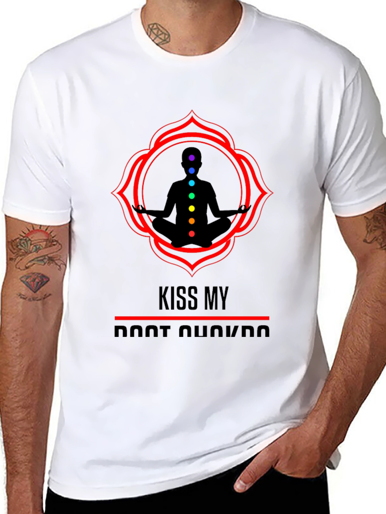 Root Chakra T-Shirt Meditation Design
