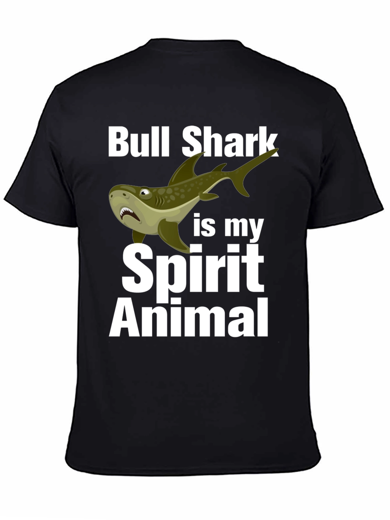 Bull Shark Spirit Animal Graphic T-Shirt