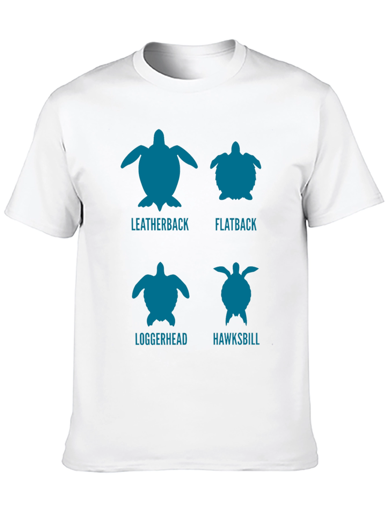 Turtle Species Graphic Tee - Conservation Awareness