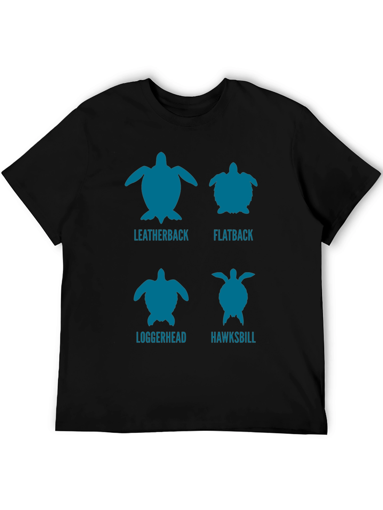 Turtle Species Graphic Tee - Conservation Awareness