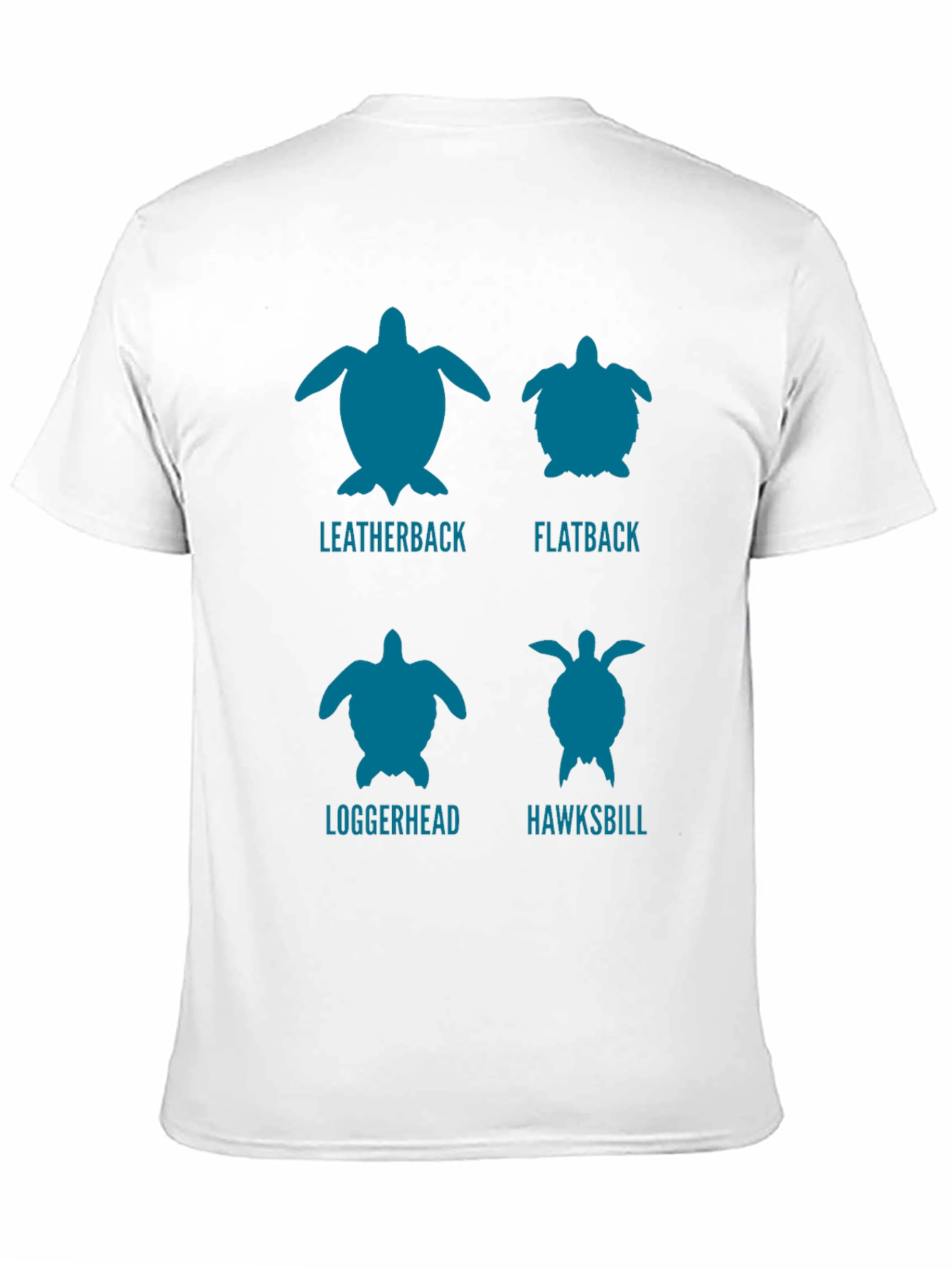 Turtle Species Graphic Tee - Conservation Awareness