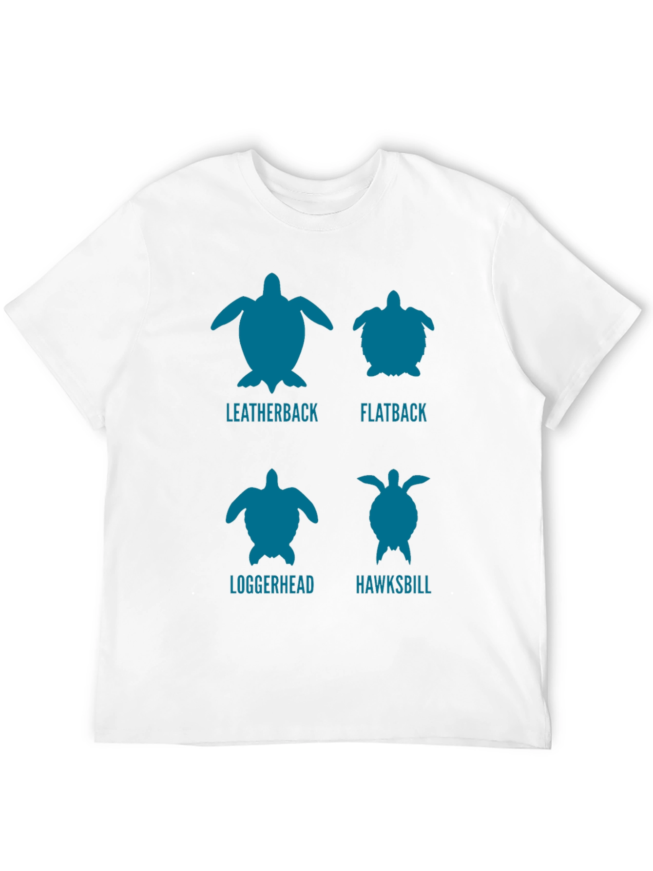 Turtle Species Graphic Tee - Conservation Awareness