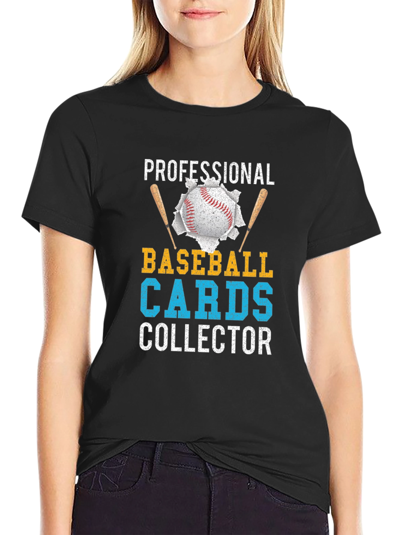 Baseball Cards Collector Graphic T-Shirt