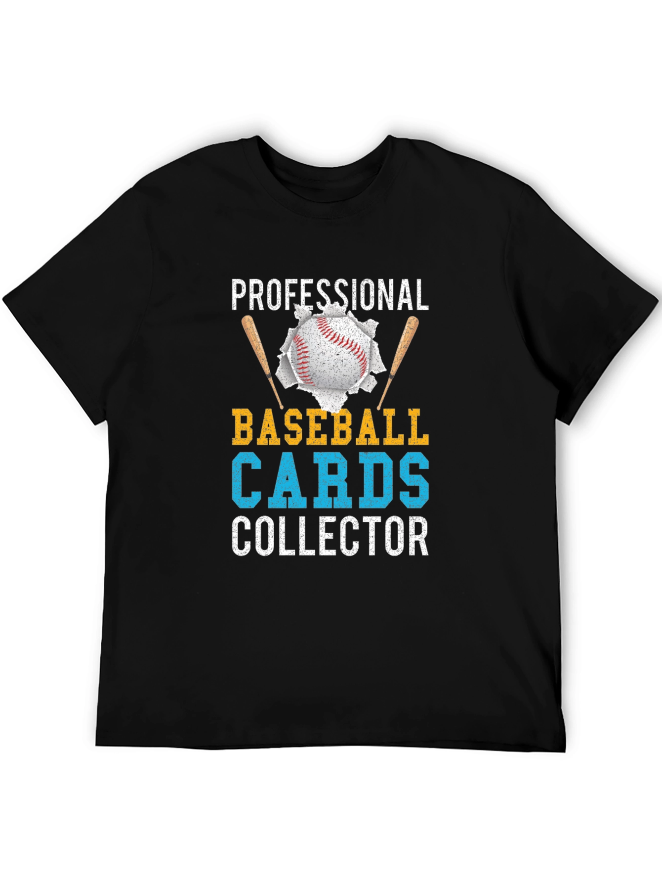 Baseball Cards Collector Graphic T-Shirt