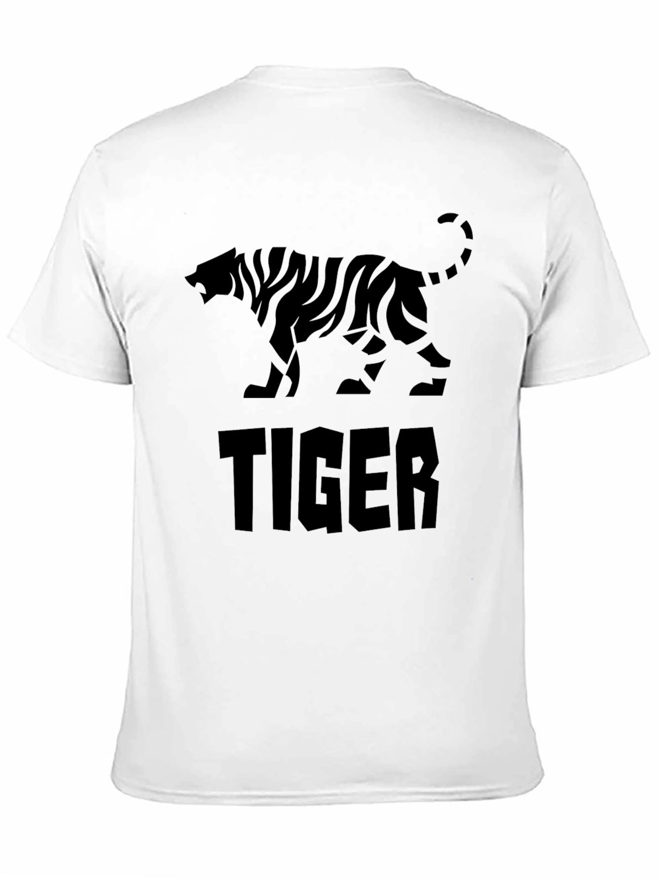 Black Tiger Graphic T-Shirt - Mens