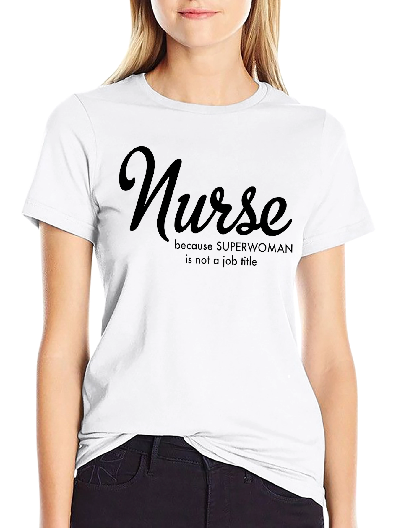 Nurse Superwoman T-Shirt - Medical Hero Tee