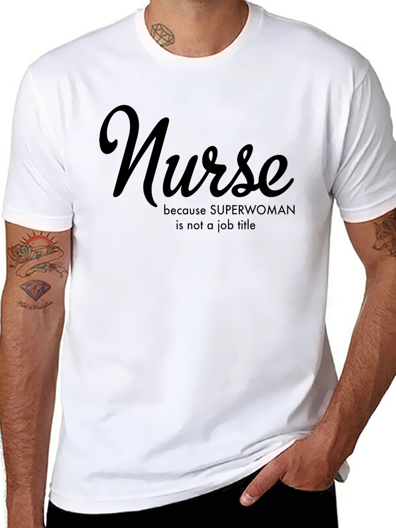Nurse Superwoman T-Shirt - Medical Hero Tee