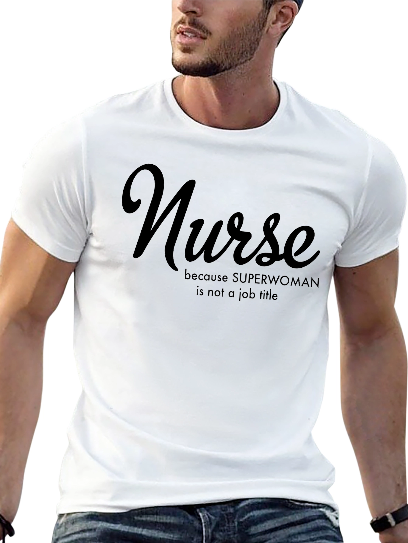 Nurse Superwoman T-Shirt - Medical Hero Tee