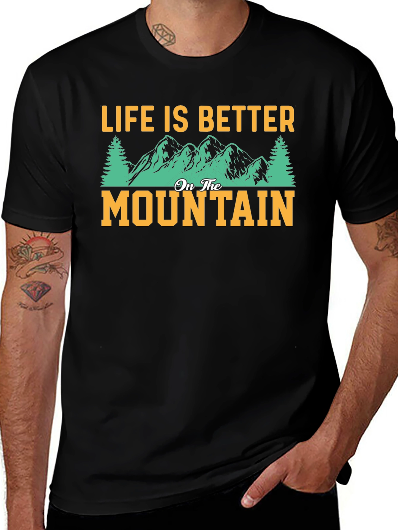 Life is Better on the Mountain Graphic Tee