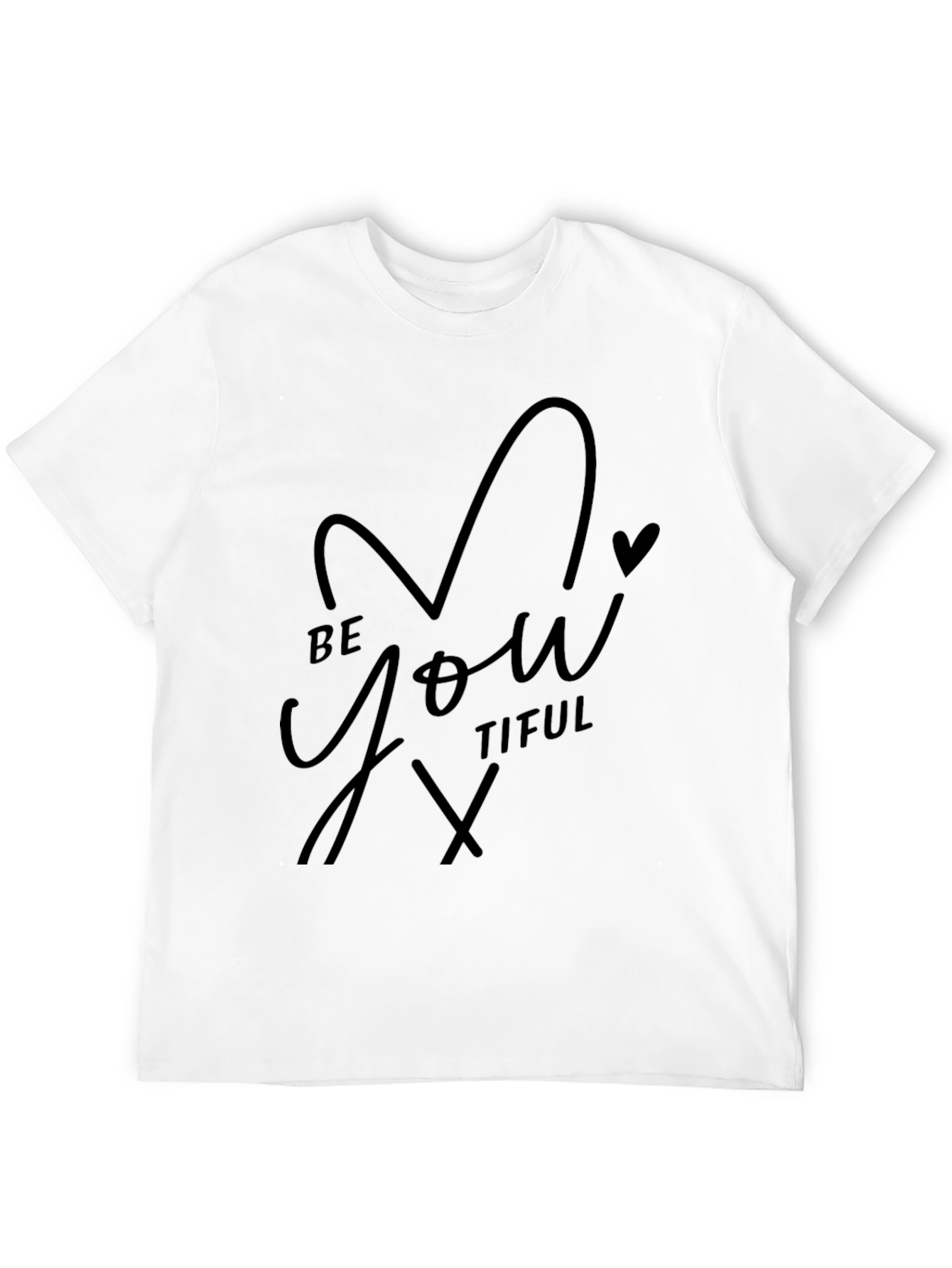 BeYOUtiful Black Graphic Tee