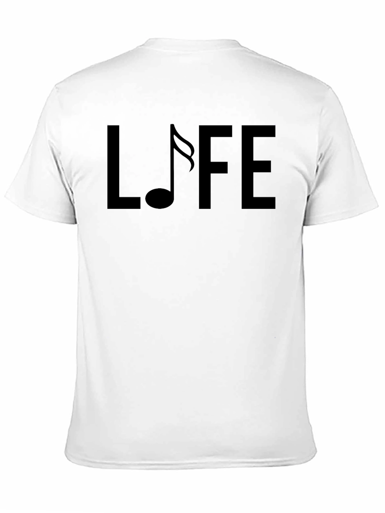 Life is Music T-Shirt - Black Graphic Tee