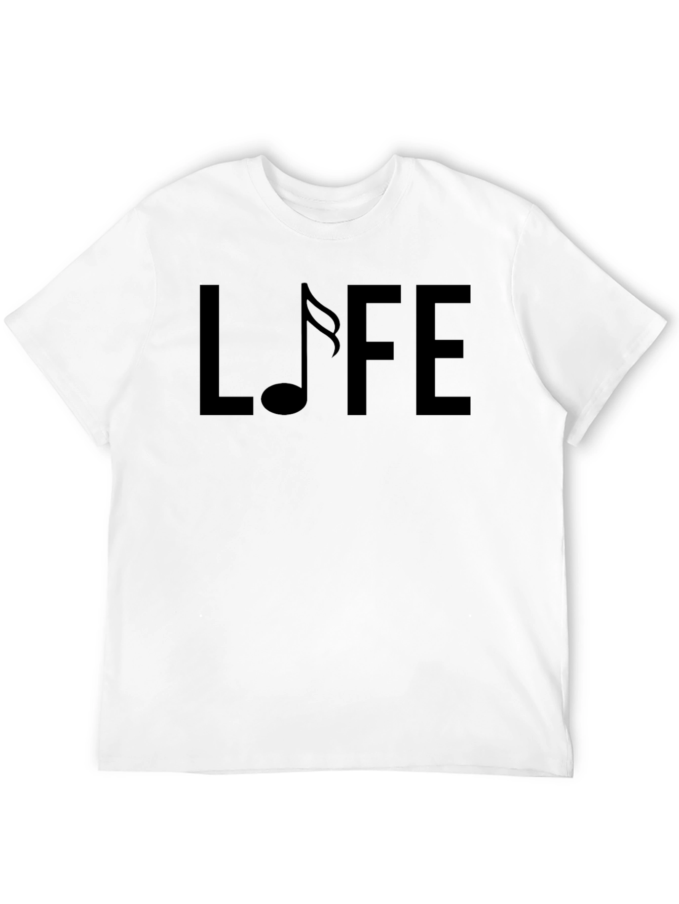 Life is Music T-Shirt - Black Graphic Tee