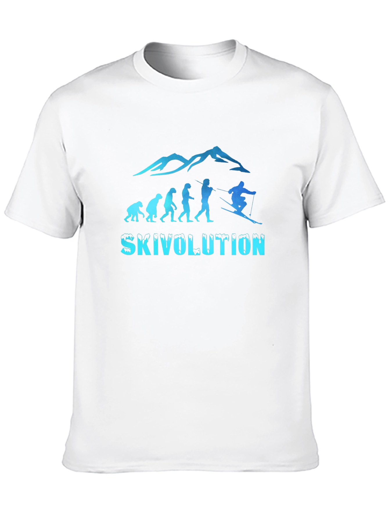 Skivolution Graphic Tee - Black Cotton Blend