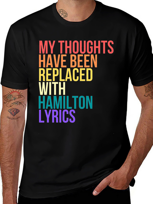 Hamilton Lyrics Graphic Tee