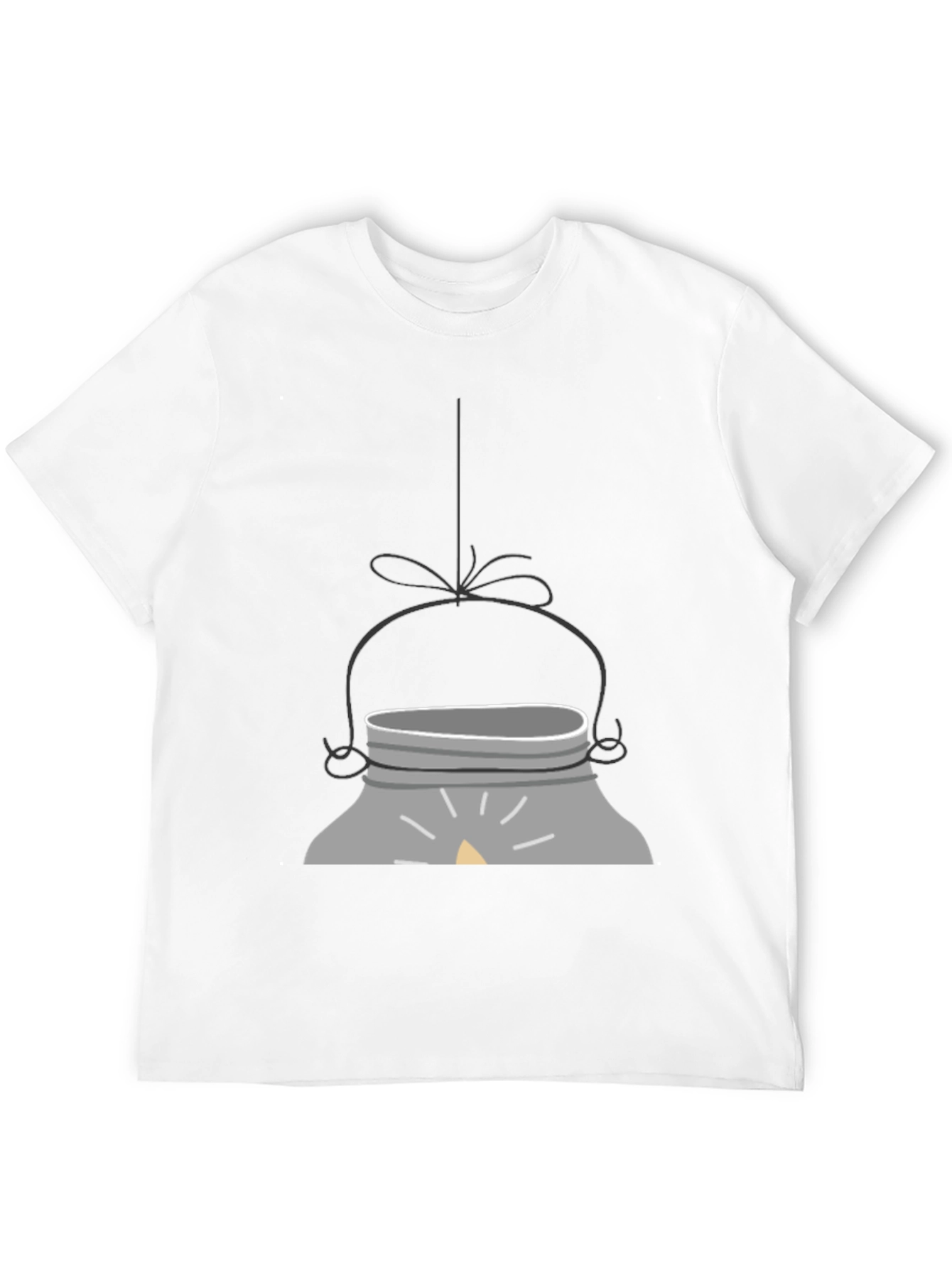 Mason Jar Lantern Graphic Tee