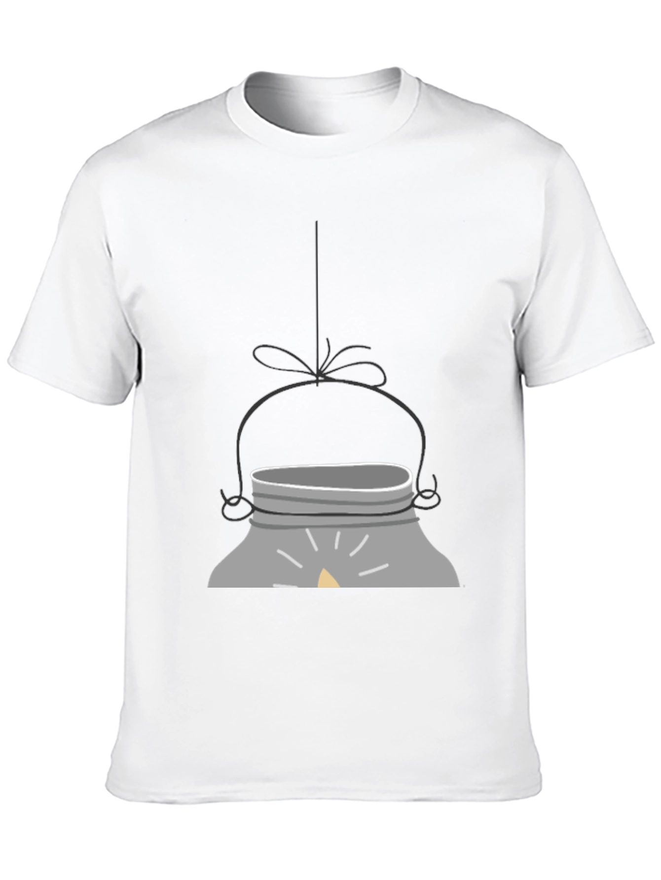 Mason Jar Lantern Graphic Tee