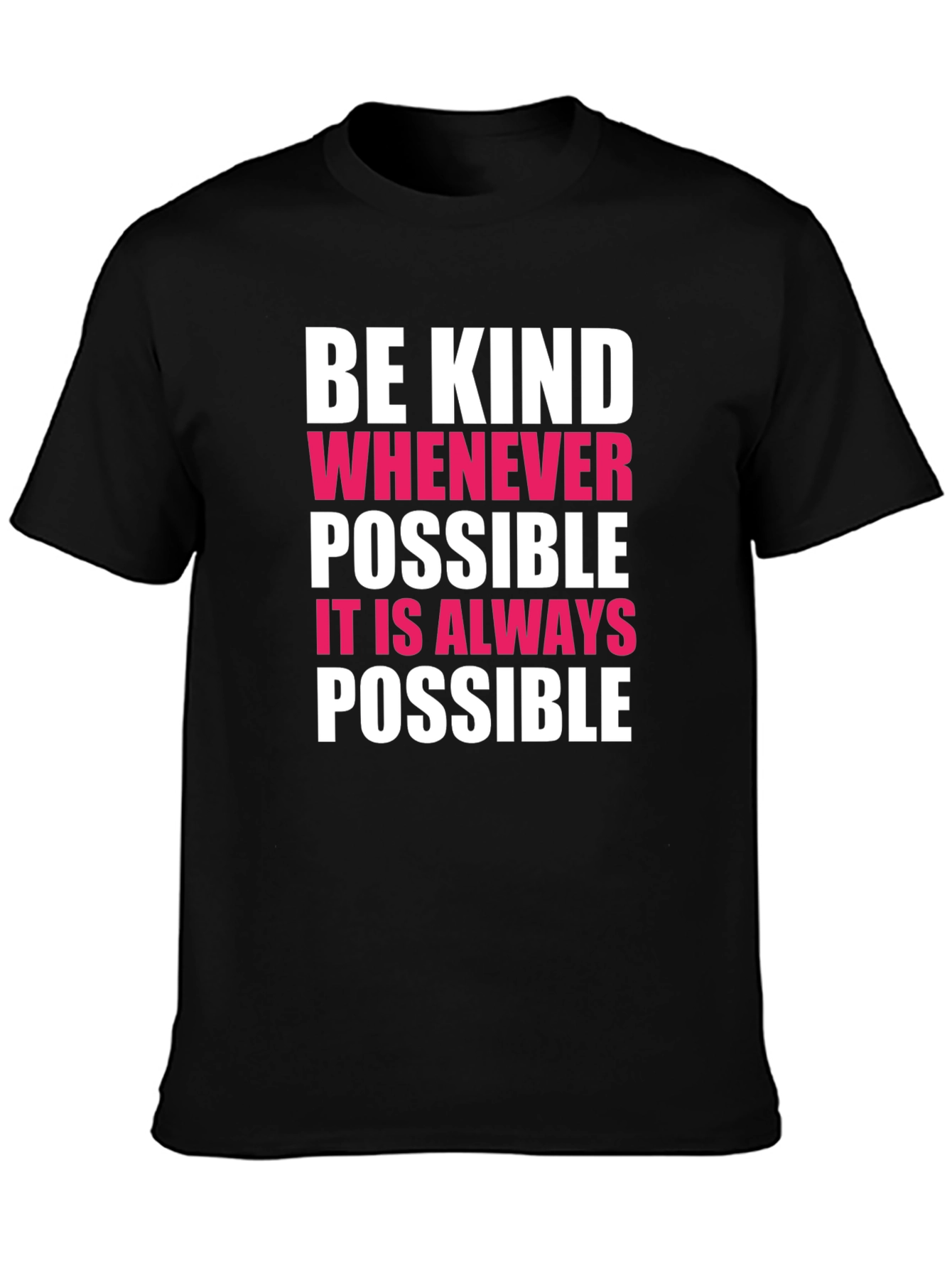 Be Kind Graphic T-Shirt - Positive Message Tee