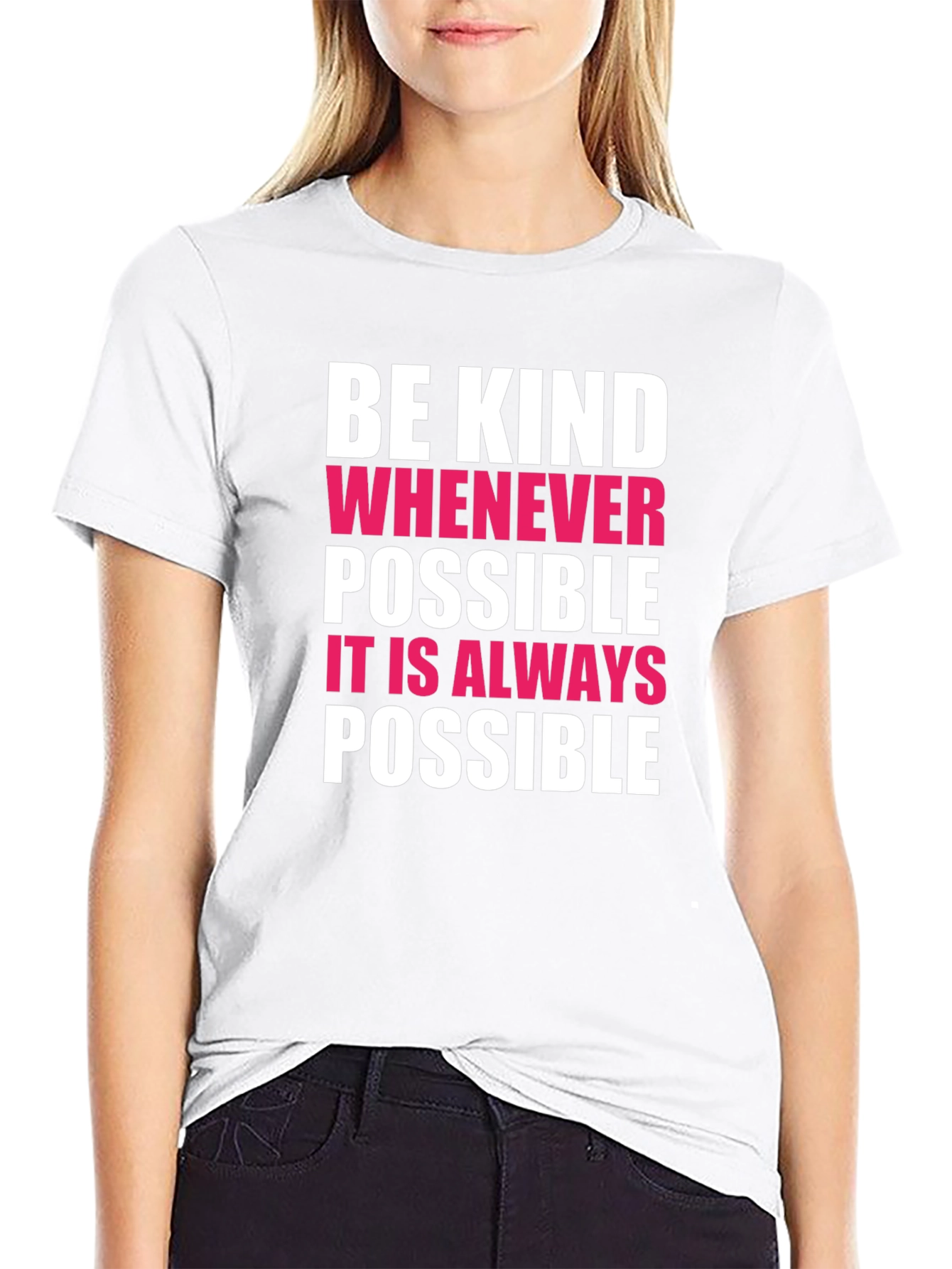 Be Kind Graphic T-Shirt - Positive Message Tee