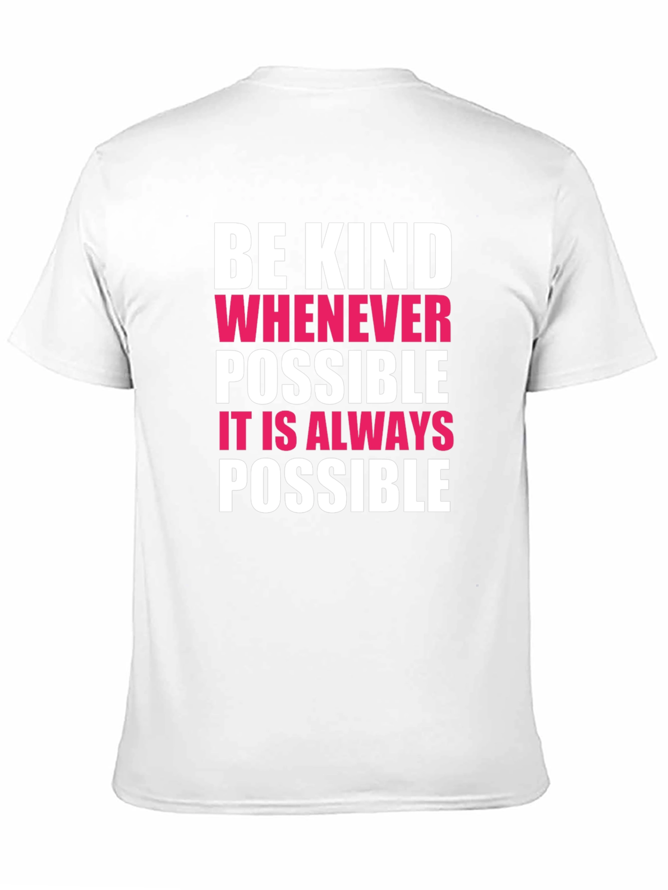 Be Kind Graphic T-Shirt - Positive Message Tee