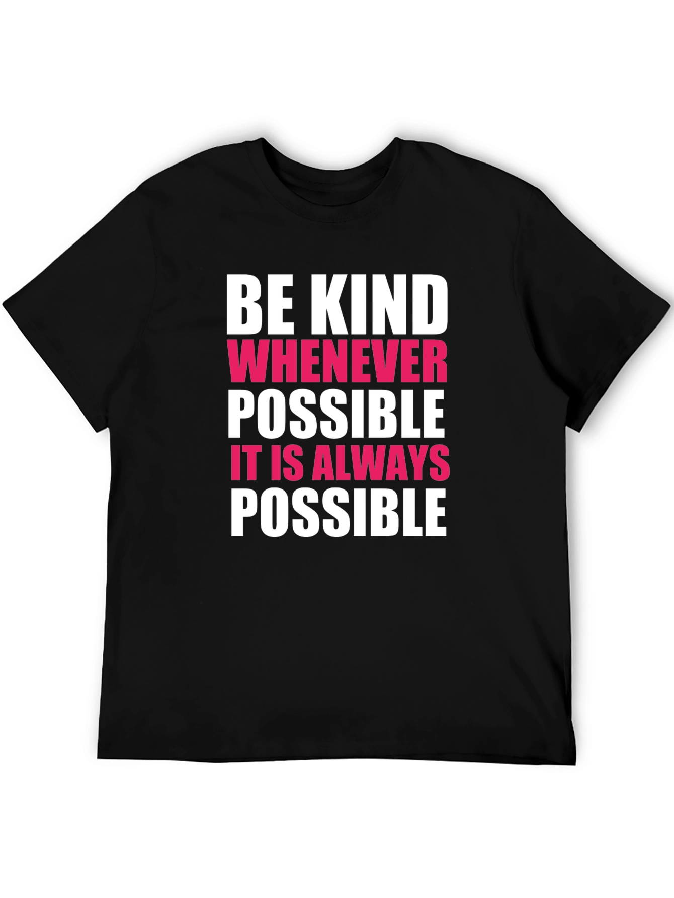 Be Kind Graphic T-Shirt - Positive Message Tee