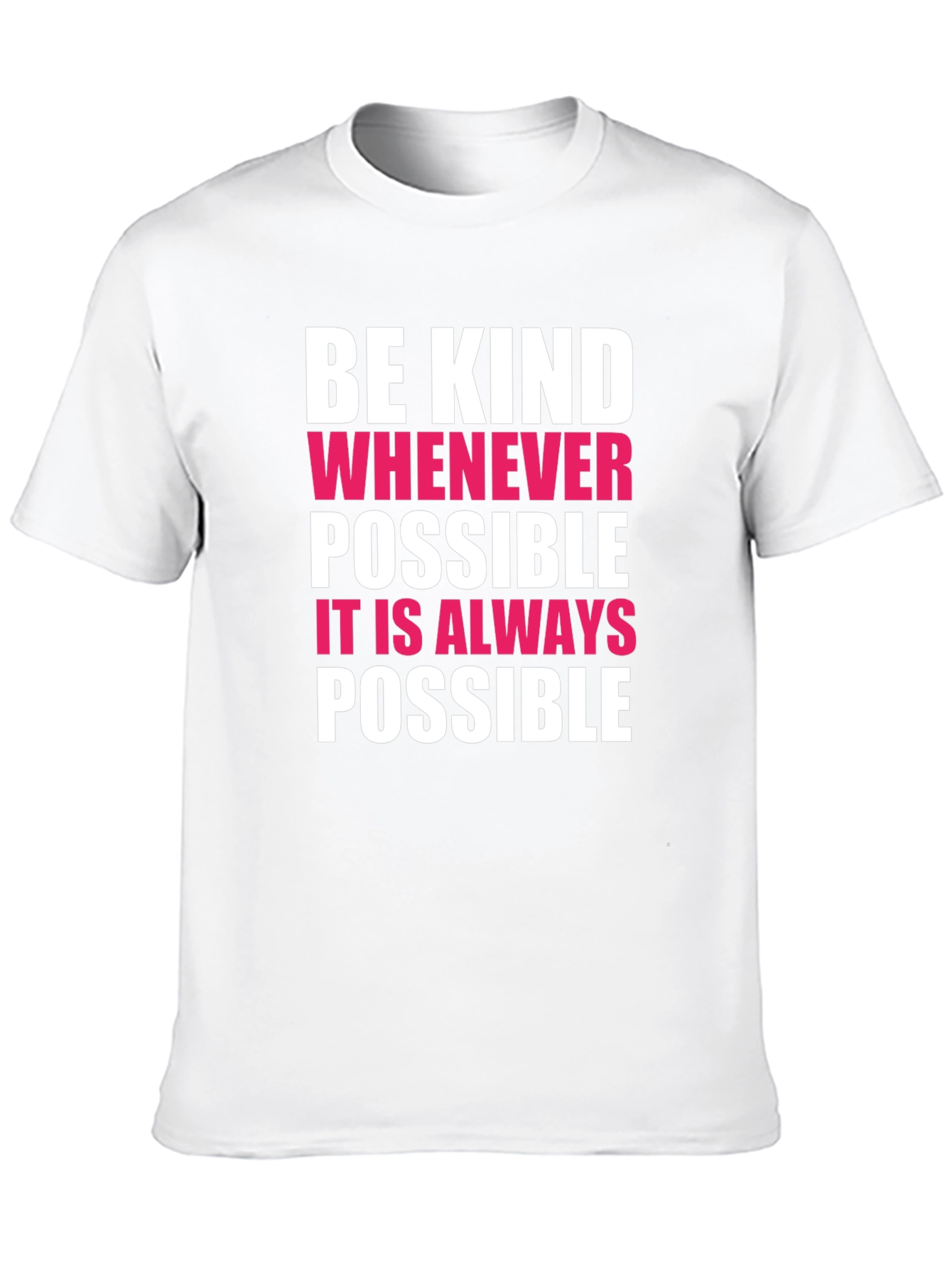Be Kind Graphic T-Shirt - Positive Message Tee