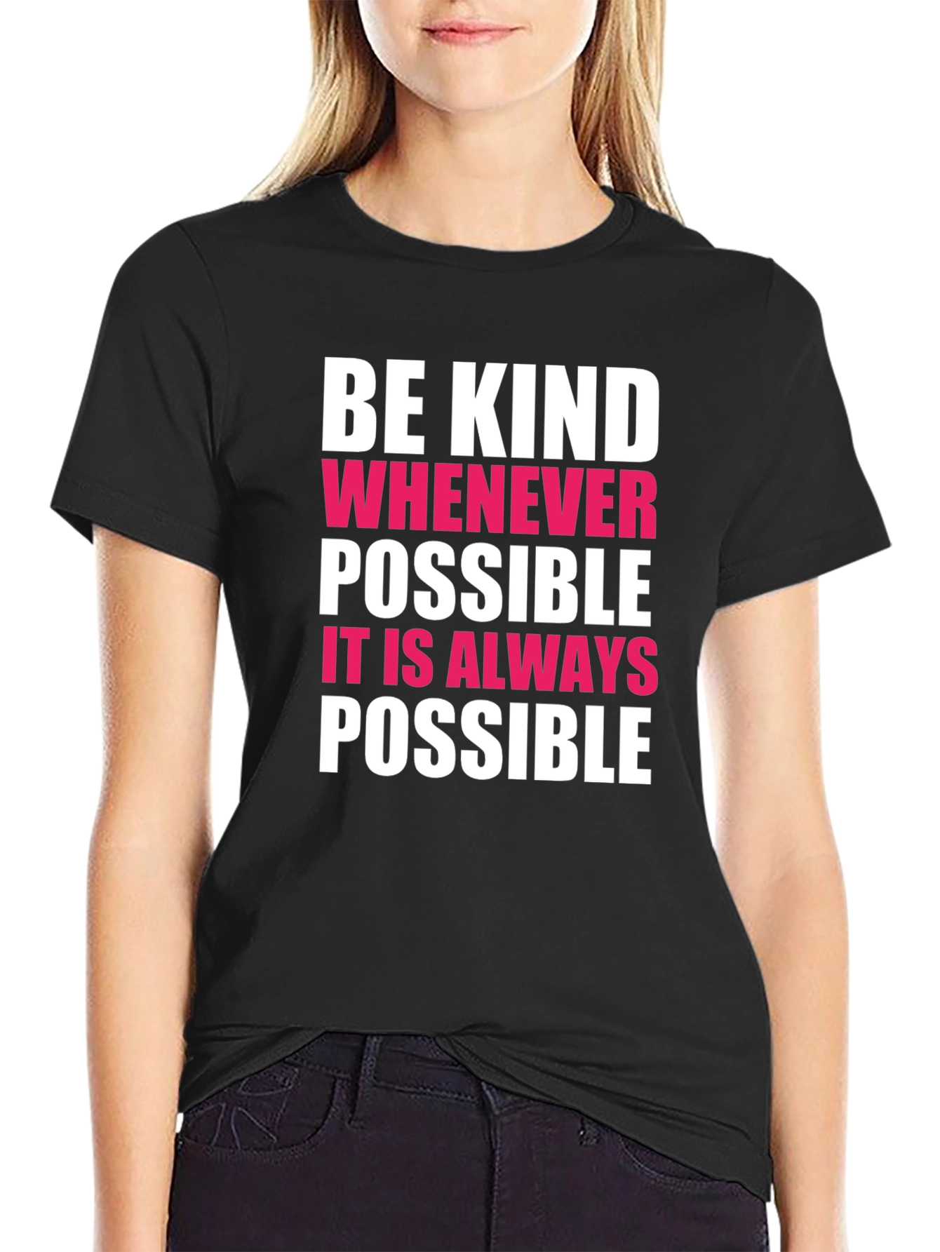 Be Kind Graphic T-Shirt - Positive Message Tee