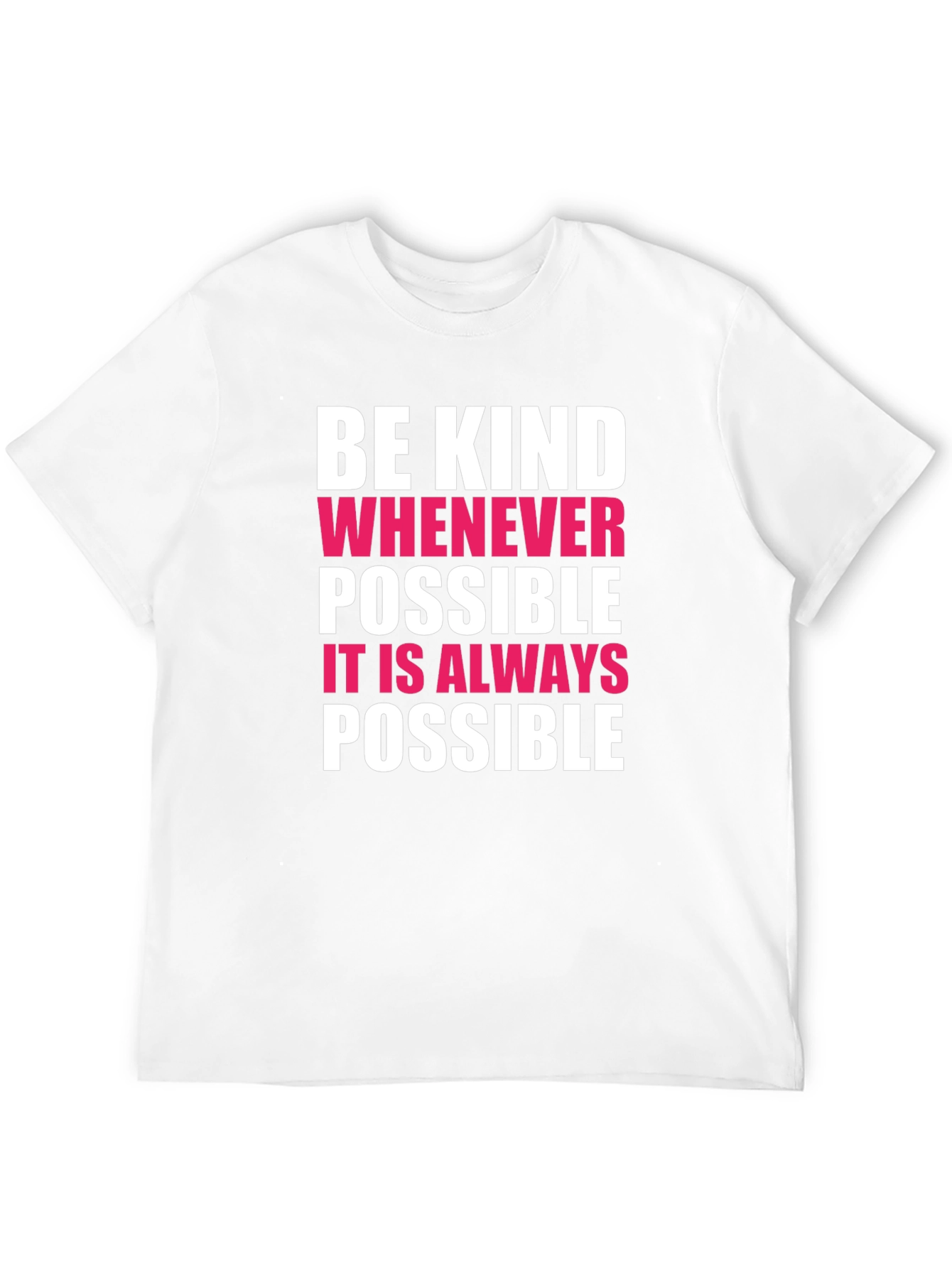 Be Kind Graphic T-Shirt - Positive Message Tee