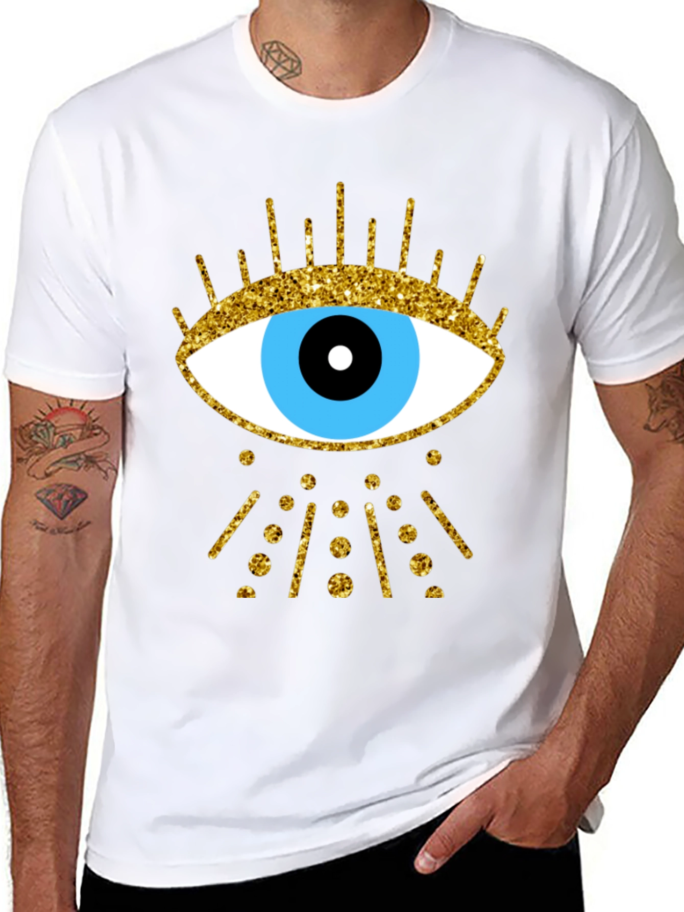 Evil Eye Graphic T-Shirt