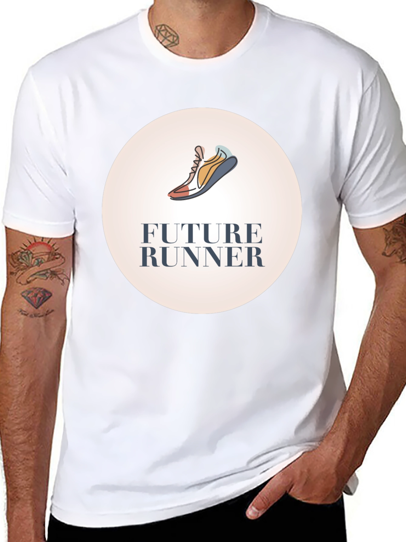 Future Runner Graphic Tee - Stylish Comfort