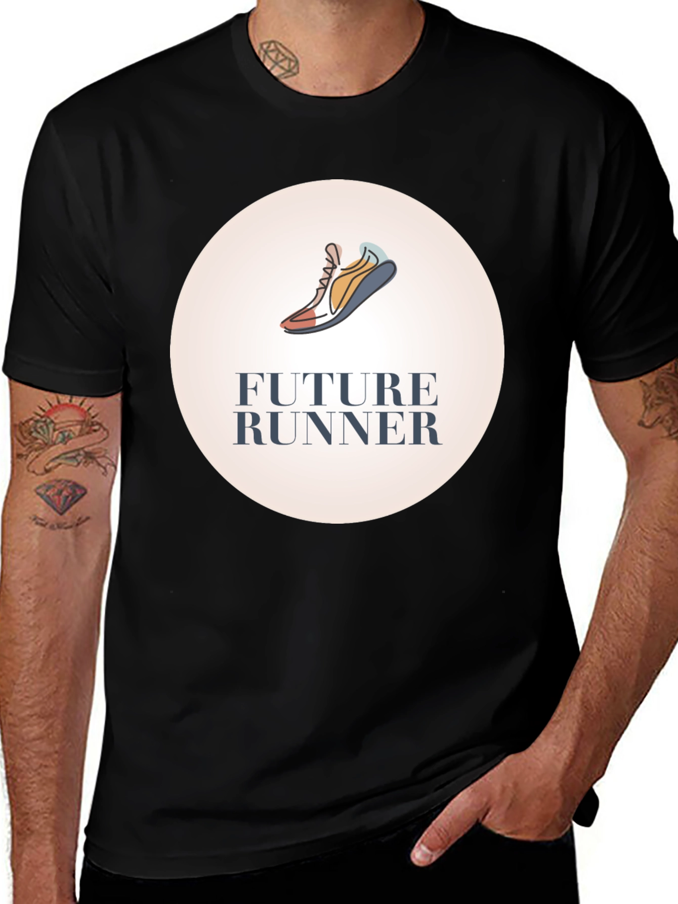 Future Runner Graphic Tee - Stylish Comfort