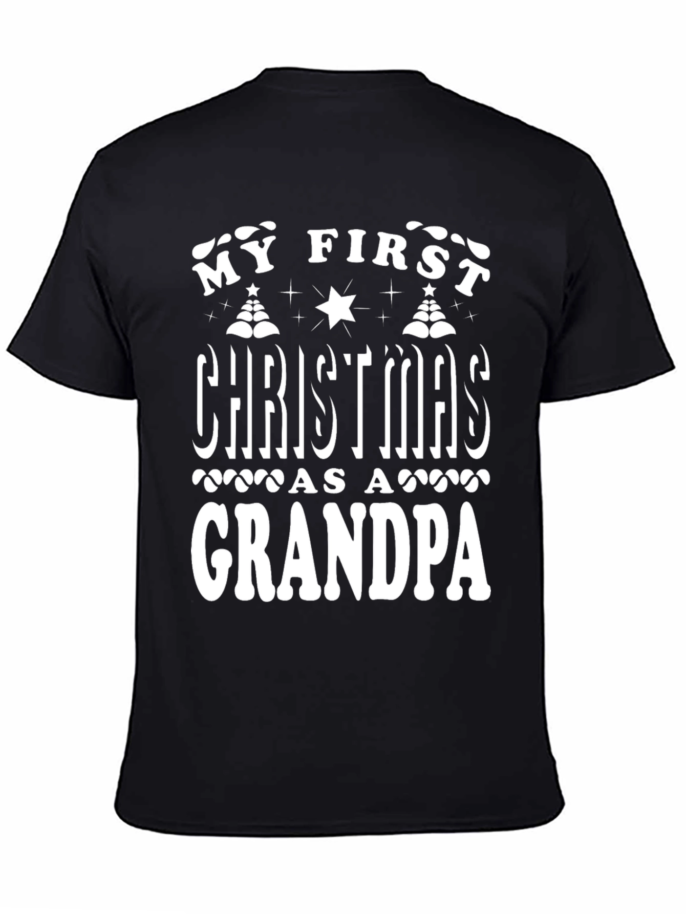 First Christmas Grandpa T-Shirt - Holiday Apparel