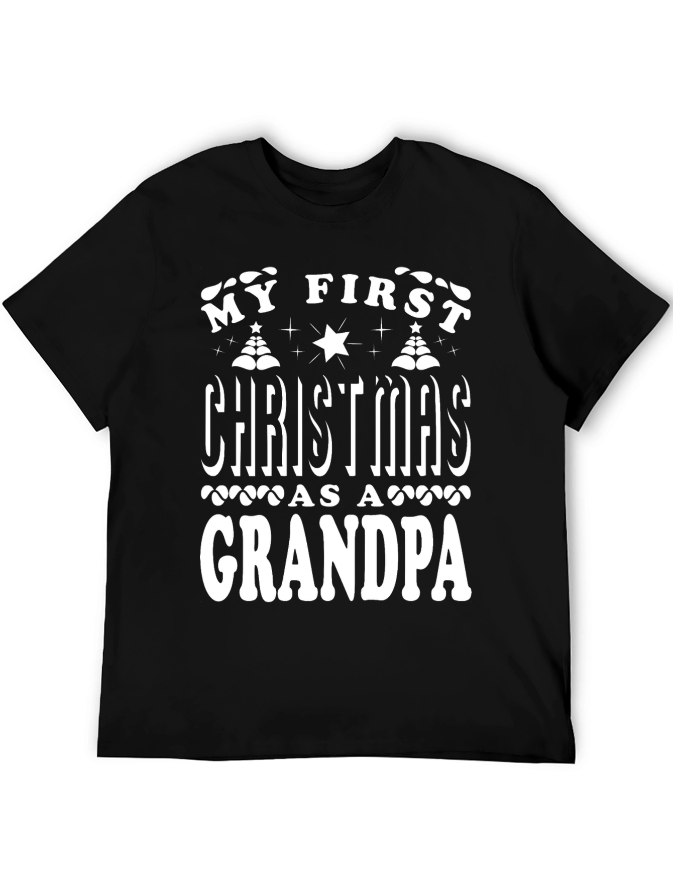First Christmas Grandpa T-Shirt - Holiday Apparel