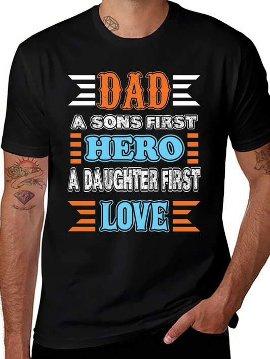 Dad Hero Love T-Shirt