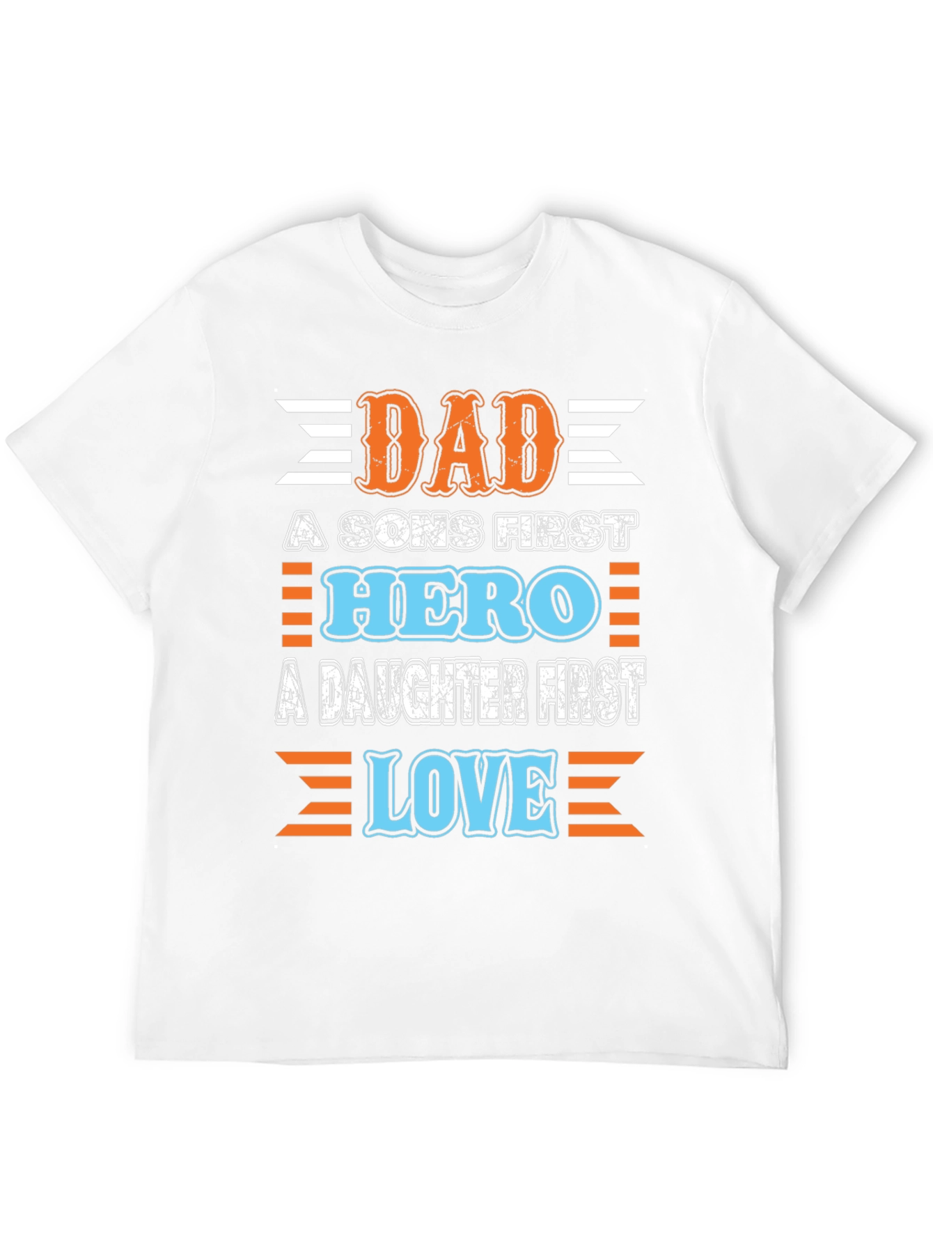 Dad Hero Love T-Shirt