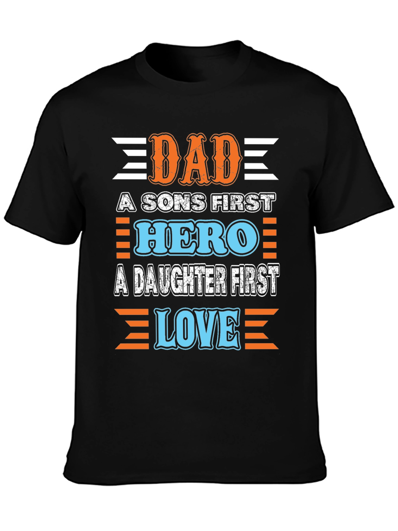 Dad Hero Love T-Shirt