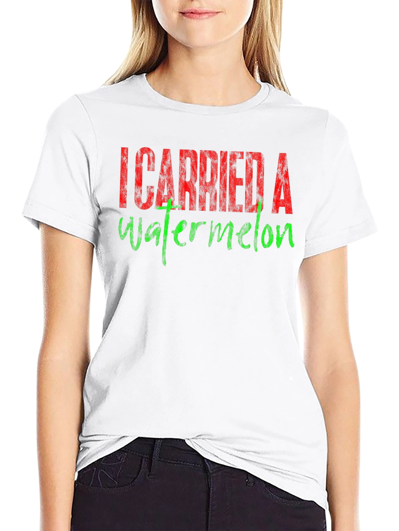 I Carried a Watermelon T-Shirt - Classic Fit