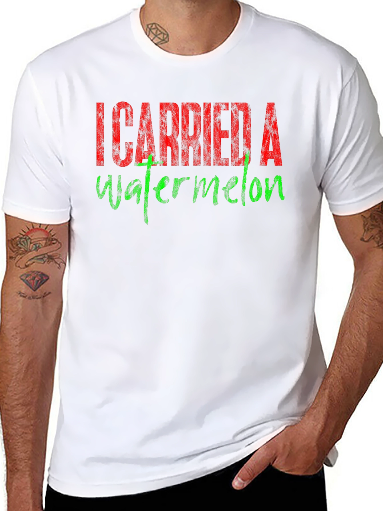 I Carried a Watermelon T-Shirt - Classic Fit