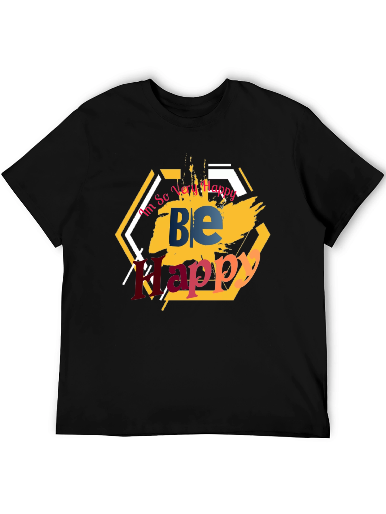 Be Happy Graphic T-Shirt